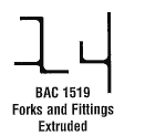 bac1519 aircraft extrusions 